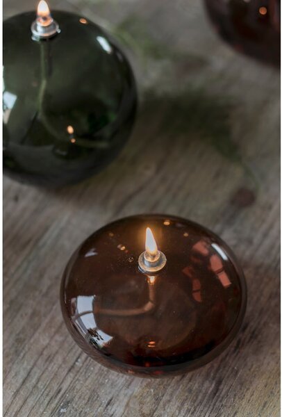 Skleněná olejová lampa (výška 6 cm) Aura – Mette Ditmer Denmark