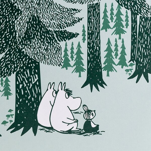 Muurla Prkénko Moomin In the Depth of the Forest 18x44cm
