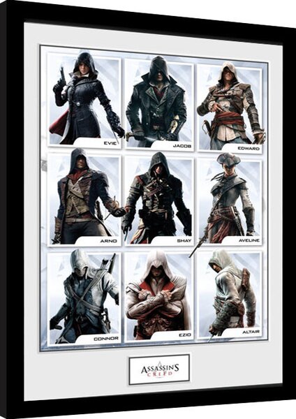 Obraz na zeď - Assassins Creed - Compilation Characters