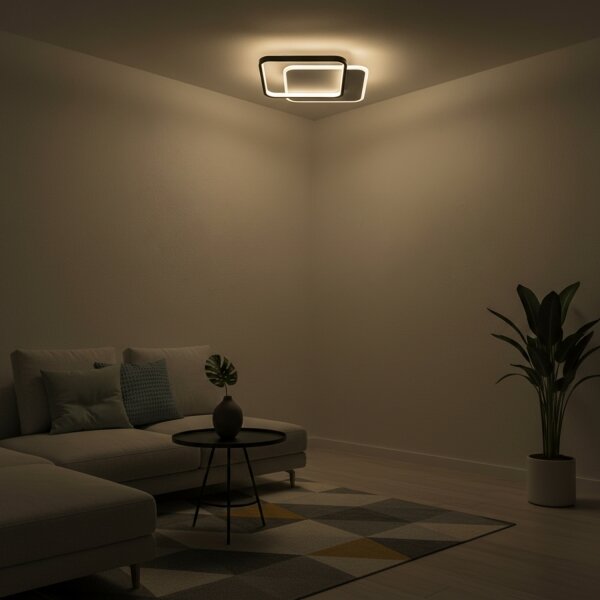 Brilagi - LED Stmívatelné stropní svítidlo FLARE LED/43W/230V 3000/4000/6000K +DO
