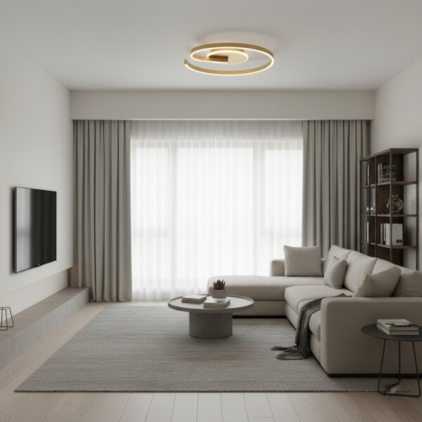 Brilagi -LED Stmívatelné stropní svítidlo SPIRAL LED/56W/230V 3000/4000/6000K+DO