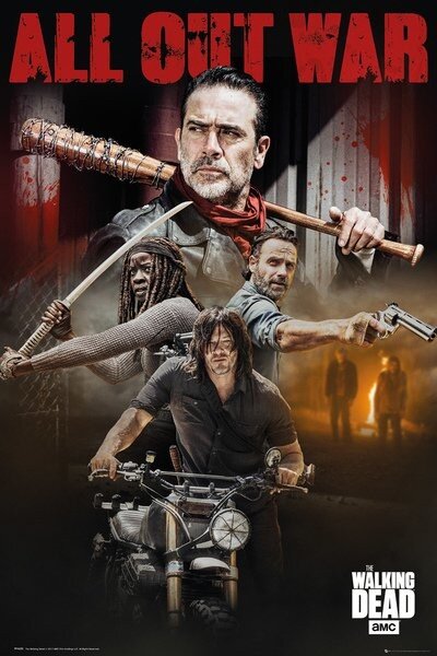 Plakát, Obraz - The Walking Dead - Season 8 Collage, (61 x 91.5 cm)