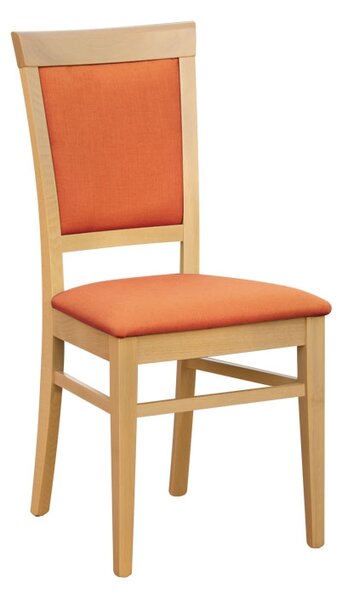 Stima Židle MANTA Odstín: Buk, Látky: AMBER arancio 9354