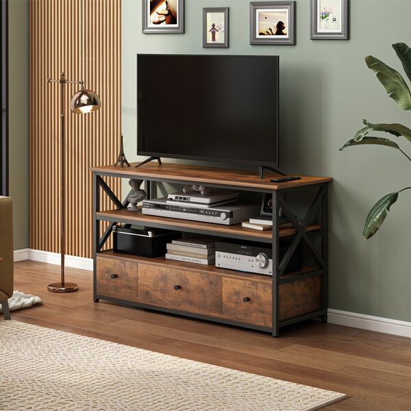 Stojící TV stolek Muvu 110 cm x 63 cm x 40 cm