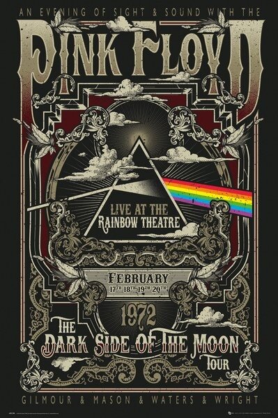 Plakát, Obraz - Pink Floyd - Rainbow Theatre