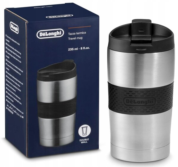 De'Longhi Nerezový cestovní Termo hrnek 300 ml