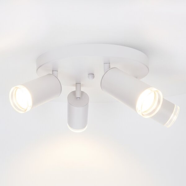 Brilagi - Koupelnové bodové svítidlo SELE AQUA 4xGU10/30W/230V IP44 bílá