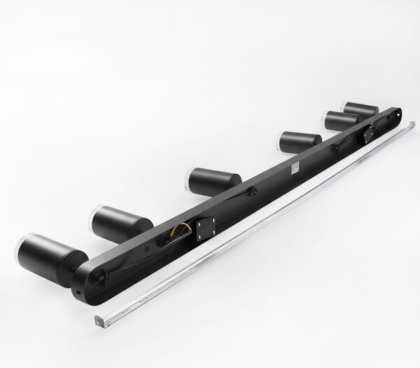 Brilagi - Koupelnové bodové svítidlo SELE 6xGU10/30W/230V IP44 černá