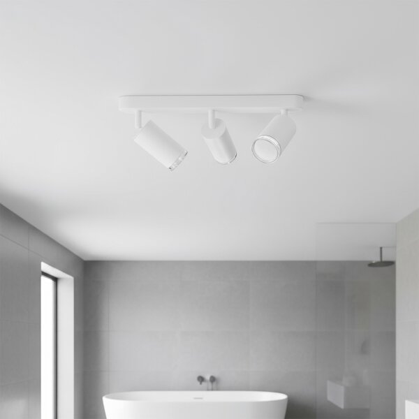 Brilagi - Koupelnové bodové svítidlo SELE 3xGU10/30W/230V IP44 bílá