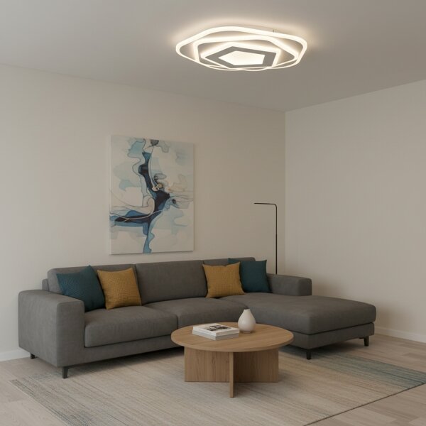 Brilagi - LED Stmívatelné stropní svítidlo MODERN LED/64W/230V 3000-6000K + DO