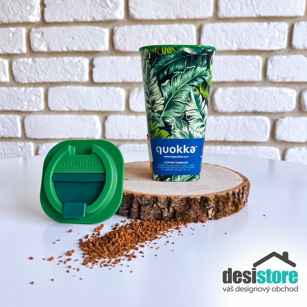 Termohrnek s dvojitou stěnou Flux, 450ml, Quokka, jungle