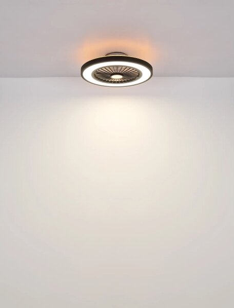 Globo 03653 - LED Stm. stropní ventilátor BLIZZAK LED/45W/230V 3000-6500K + DO