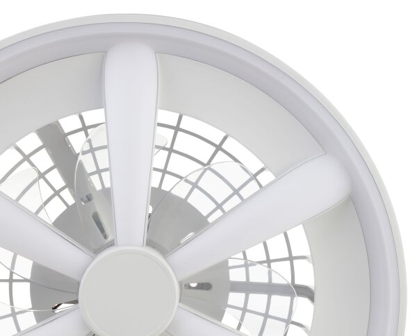 Brilliant - LED RGBW Stropní ventilátor se světlem GAIANO LED/48W/230V bílá + DO