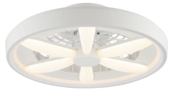 Brilliant - LED RGBW Stropní ventilátor se světlem GAIANO LED/48W/230V bílá + DO