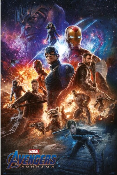 Plakát, Obraz - Avengers: Endgame - From The Ashes