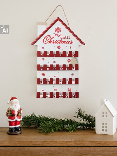 Sinsay - Adventní kalendář s motivem domu - vícebarevná