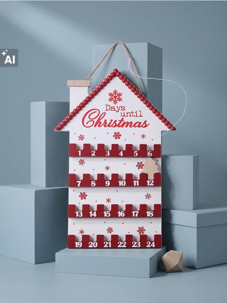 Sinsay - Adventní kalendář s motivem domu - vícebarevná