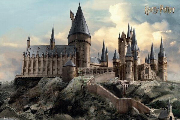 Plakát, Obraz - Harry Potter - Den v Bradavicích