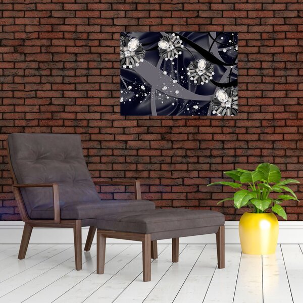 Obraz - Diamanty v prostroru (70x50 cm)