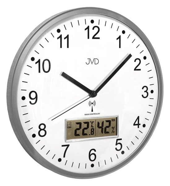 JVD Přesné rádiem řízené nástěnné hodiny JVD RH78.1