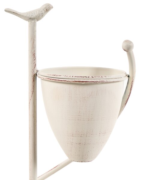 Stojan na květiny BANEBERRY 24 cm Béžová Kov
