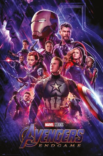 Plakát, Obraz - Avengers: Endgame, (61 x 91.5 cm)