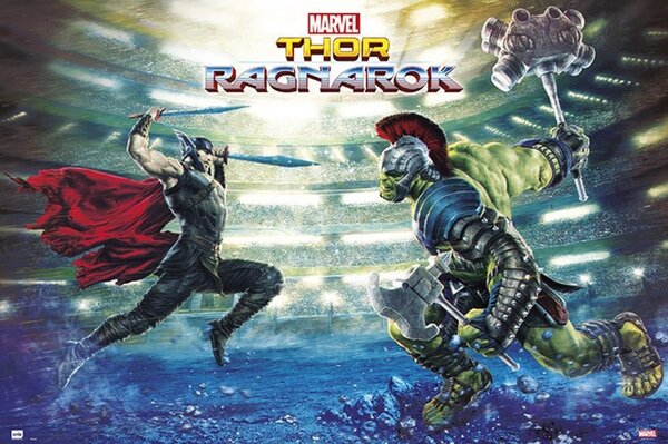 Plakát, Obraz - Thor Ragnarok - Battle