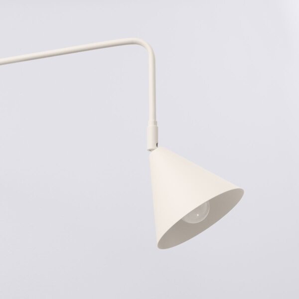Sollux SL.1699 - Nástěnná lampa NOX 1xE14/10W/230V krémová