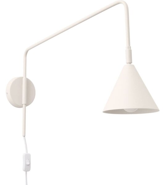 Sollux SL.1699 - Nástěnná lampa NOX 1xE14/10W/230V krémová