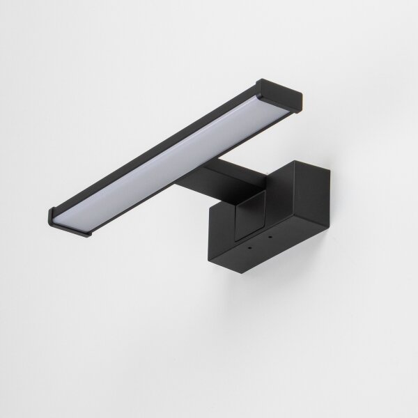 Brilagi - LED Koupelnové osvětlení zrcadla VESTRA LED/6W/230V 30 cm IP44 černá