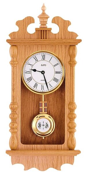 Německé luxusní dřevěné kyvadlové hodiny ASSO ASSO A19/135/6M - pendlovky