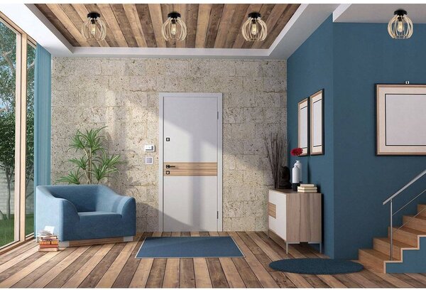Stropní svítidlo Timber 1, 1x dřevěné stínítko