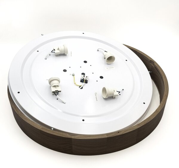 Brilagi - LED Stropní svítidlo CARVALHO 4xE27/60W/230V dub ořech pr. 57,5 cm