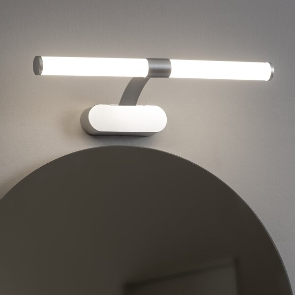 Brilagi - LED Koupelnové osvětlení zrcadla TUBEO LED/6W/230V 40 cm IP44 stříbrná