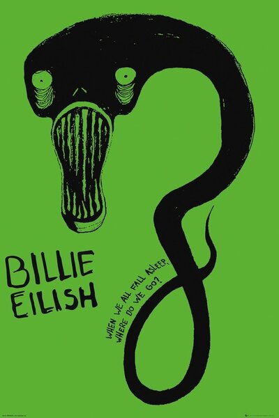 Plakát, Obraz - Billie Eilish - Ghoul