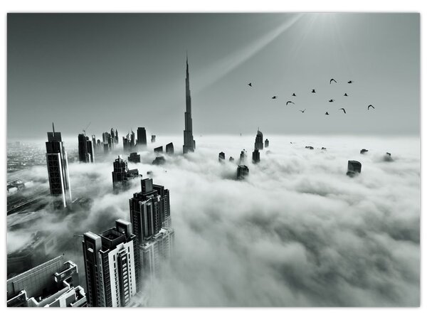Obraz - Mrakodrapy v Dubai (70x50 cm)