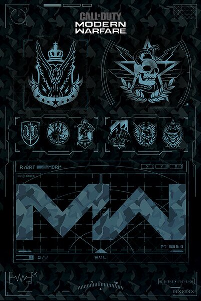 Plakát, Obraz - Call of Duty: Modern Warfare - Fractions, (61 x 91.5 cm)