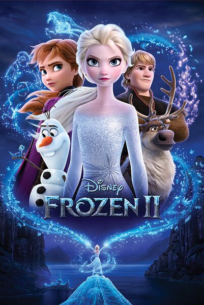 Plakát, Obraz - Ledové království 2 (Frozen) - Magic, (61 x 91.5 cm)