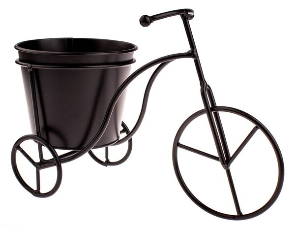 Květináč v kovovém stojanu Dakls Bicycle