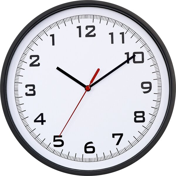 Nástěnné hodiny se zpětným chodem MPM E01.2478 REVERSE.90 (hodiny jdou proti směru hodinových ručiček)