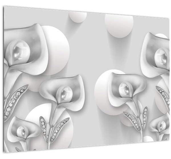 Obraz - Květinová design (70x50 cm)