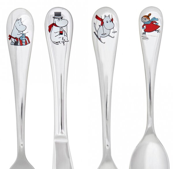 Iittala Dětský příbor Moomin Winter, 4ks