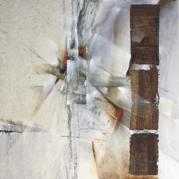 Ilustrace White composition, Annette Schmucker, (40 x 40 cm)