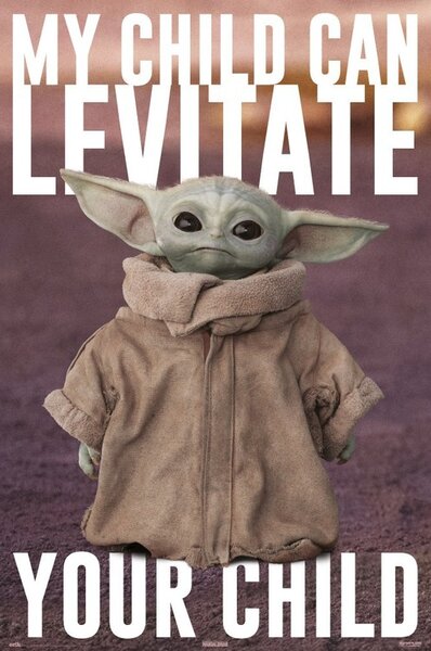 Plakát, Obraz - Star Wars: The Mandalorian - Baby Yoda, (61 x 91.5 cm)