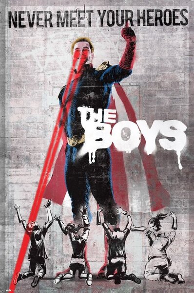 Plakát, Obraz - The Boys - Never Meet Your Heroes, (61 x 91.5 cm)