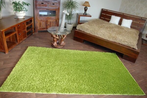 MONO Kusový koberec Efor Shaggy 1903 Green BARVA: Zelená, ROZMĚR: 80x150 cm
