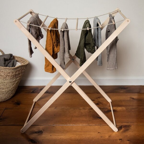 Iris Hantverk Dřevěný sušák na prádlo