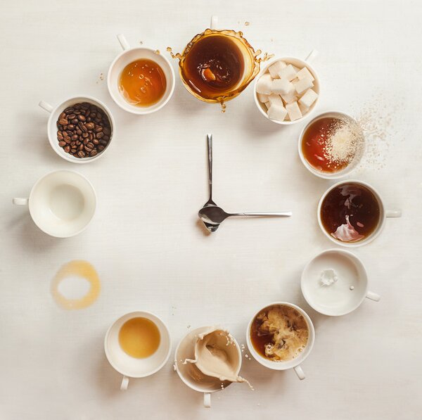 Umělecká fotografie It's Always Coffee Time, Dina Belenko, (40 x 40 cm)