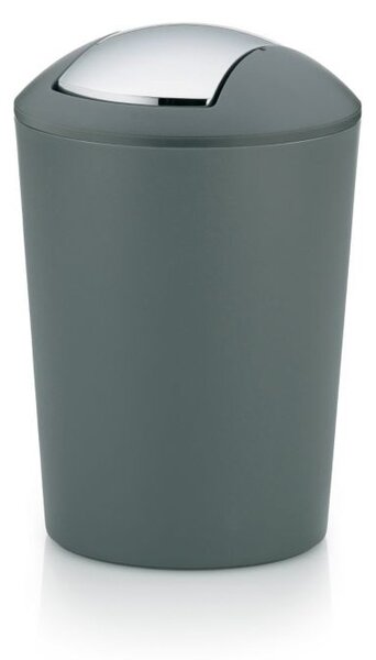 KELA Odpadkový koš MARTA 5L plast, šedý KL-22302