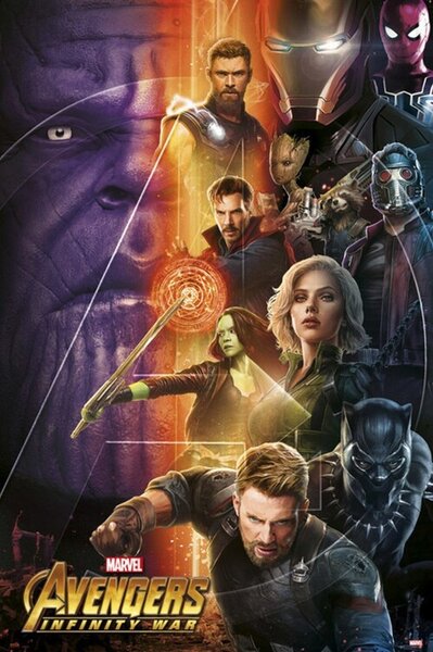 Plakát, Obraz - Avengers: Infinity War